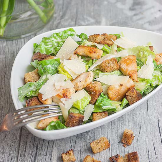 Caesar Salad with chicken