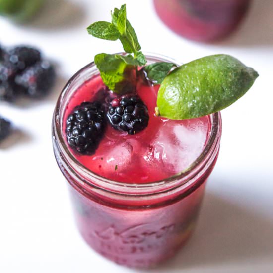 Blackberry Mojitos
