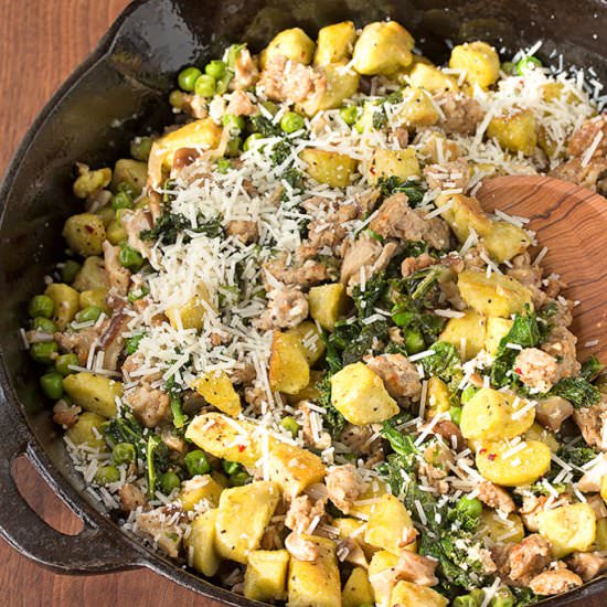 Kale & Herbed Gnocchi