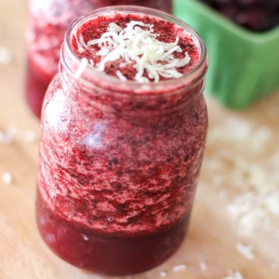 Coconut Cherry Smoothie
