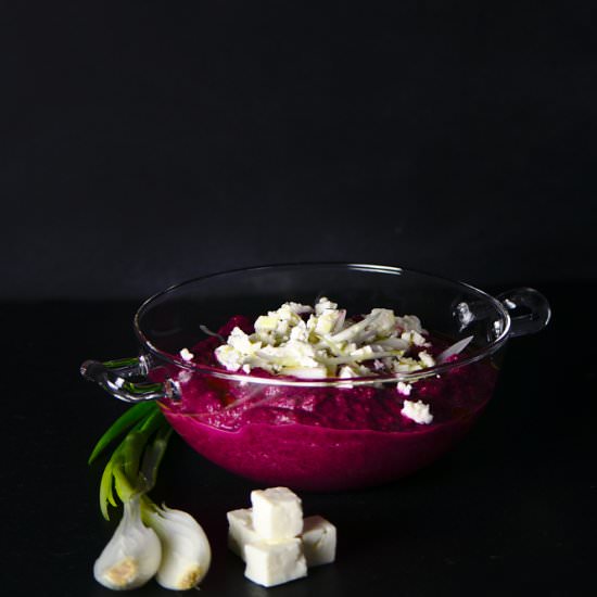 Beet Puree with Yogurt