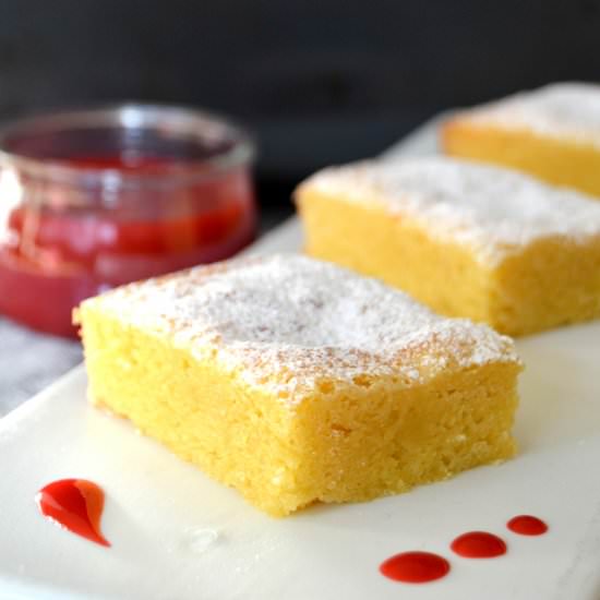 White Chocolate Cake with Raspberry