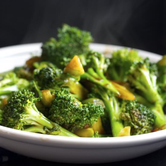 Asian Stir Fried Broccoli