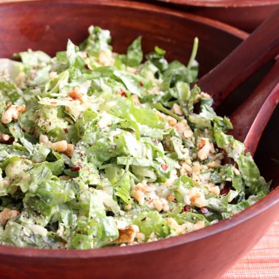 Greek Salad with Yogurt Dressing