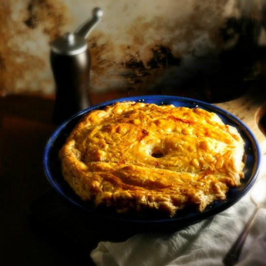Chicken Pie and Puff Pastry