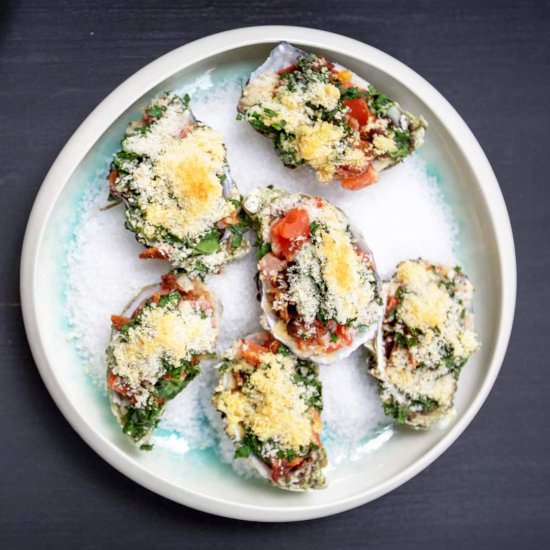 Oysters Rockefeller