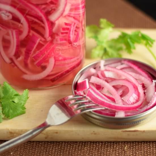 Quick Pickled Red Onions