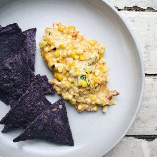 Kimchi Bacon Creamed Corn