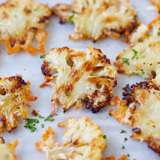 Parmesan Roasted Cauliflower