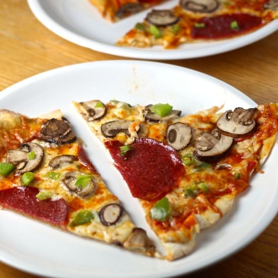 Thin Crust Neapolitan-Style Pizza