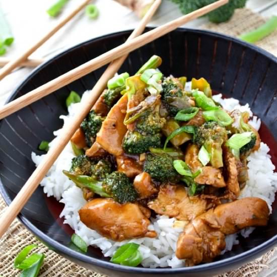 Chicken and Broccoli