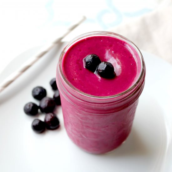 Blueberry Beet Smoothie