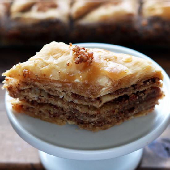 Maple Pecan Baklava