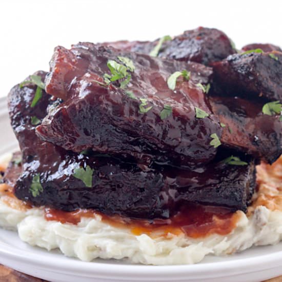 Baked Barbecue Beef Short Ribs