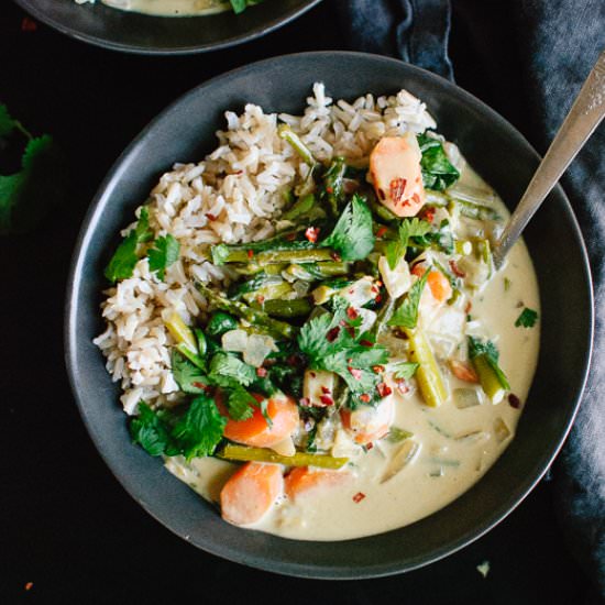 Vegetarian Thai Green Curry