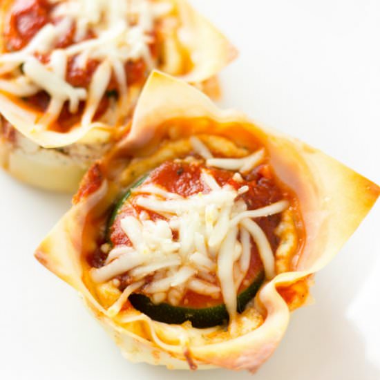 Zucchini Lasagna Cups