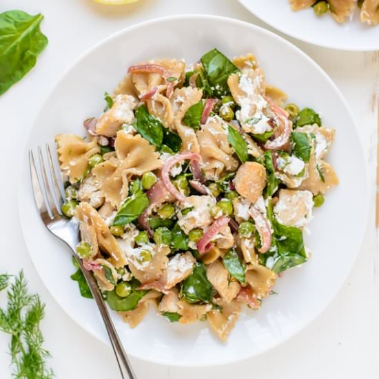 Creamy Lemon Dill Chicken Pasta