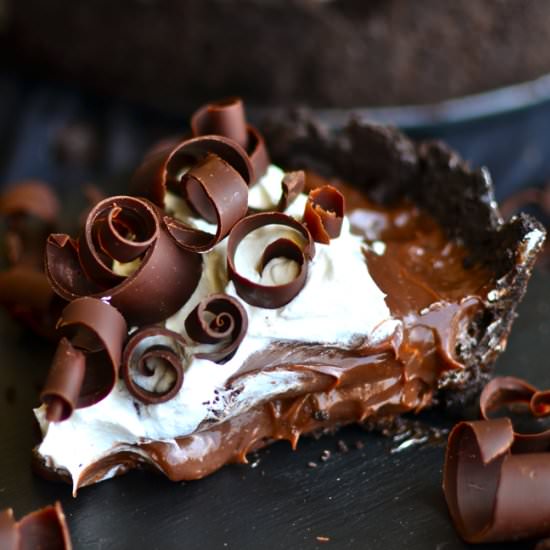 Microwave Chocolate Pie