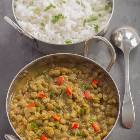 Green Lentil Dahl