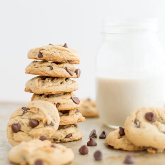 Vegan Chocolate Chip Cookies