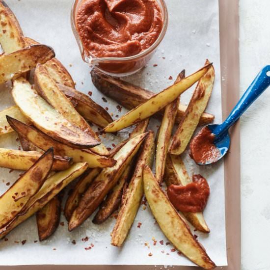 Smoky Wedge Fries