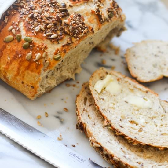 Seedy Artisan Bread
