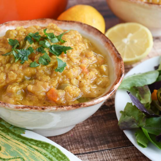 Spicy Red Lentil Soup