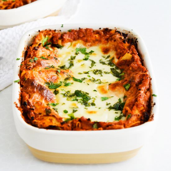 Vegetarian Lasagna Bolognese