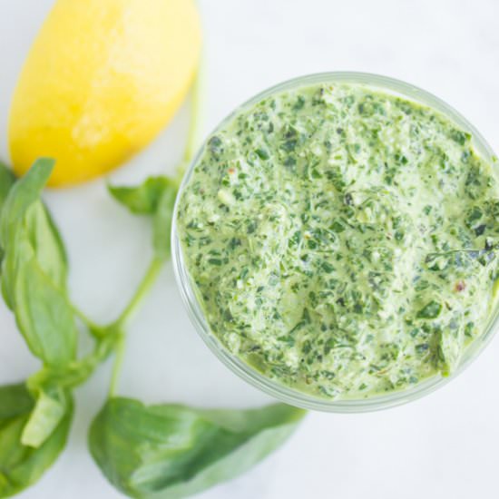 Protein Nut Free Hemp Basil Pesto