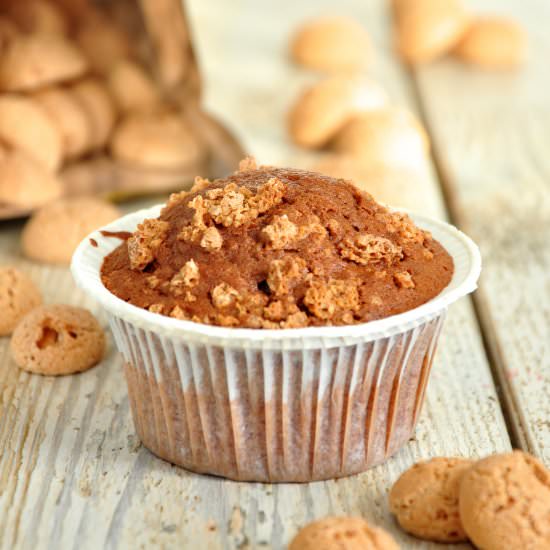 Muffins with Cocoa & Amaretto