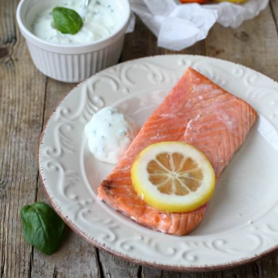 Baked Salmon with Citrus