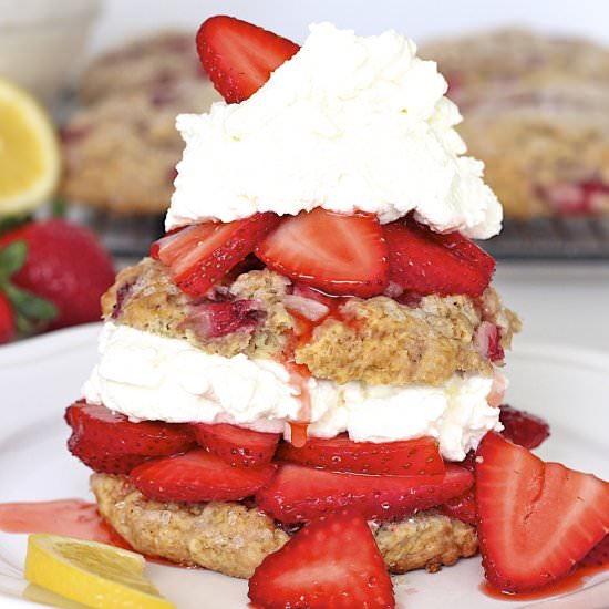 Double Strawberry Shortcakes