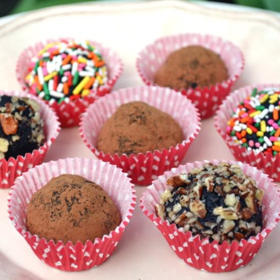 Dark Chocolate Avocado Truffles