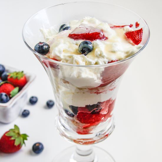 Triple Berry Trifle