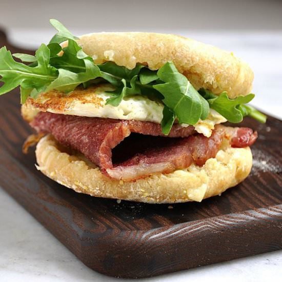 English Muffin Breakfast Sandwiches