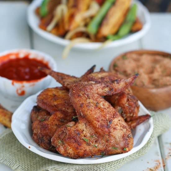 Jamaican Jerk Chicken Wings