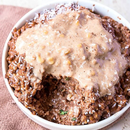 Hidden Greens Chocolate Oatmeal