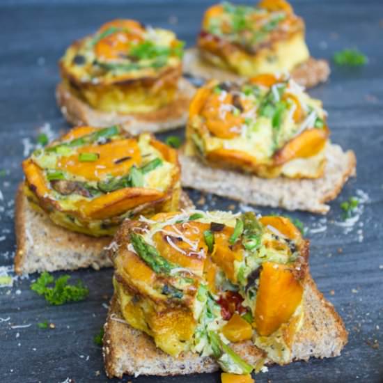 Kale Veggie Mini Frittata