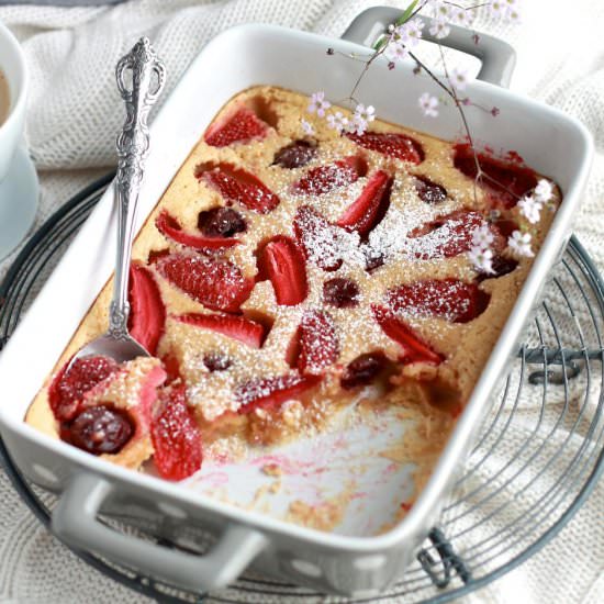 Strawberry Clafoutis