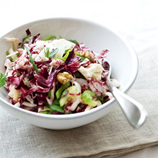 Cauliflower + Radicchio Salad