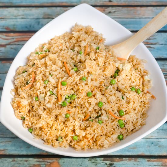 Restaurant Style Asian Fried Rice