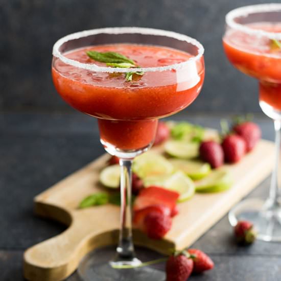 Fresh Strawberry Margarita