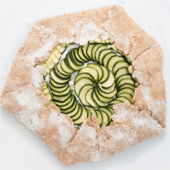 Zucchini & Ricotta Galette
