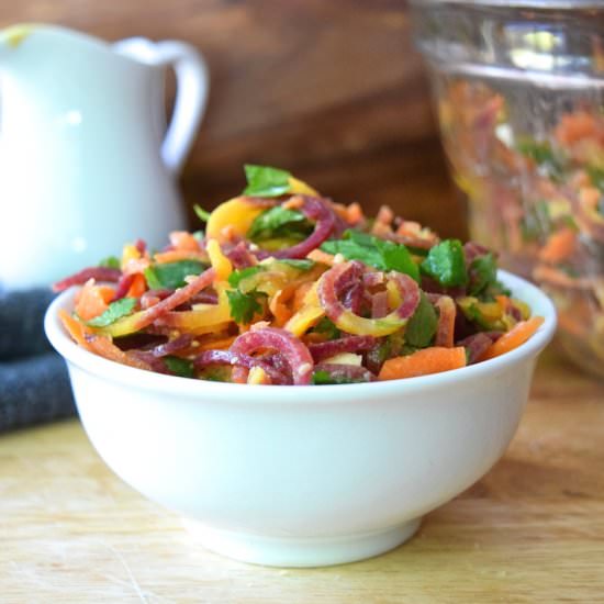 Carrot Salad with Thai Sauce