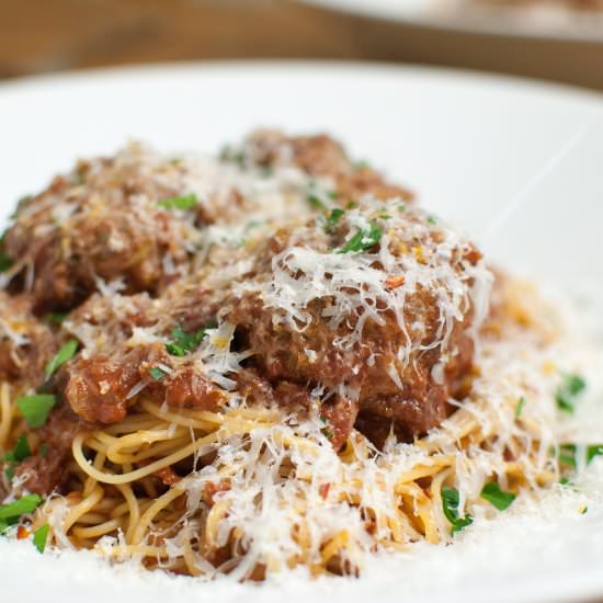 Spaghetti and Meatballs