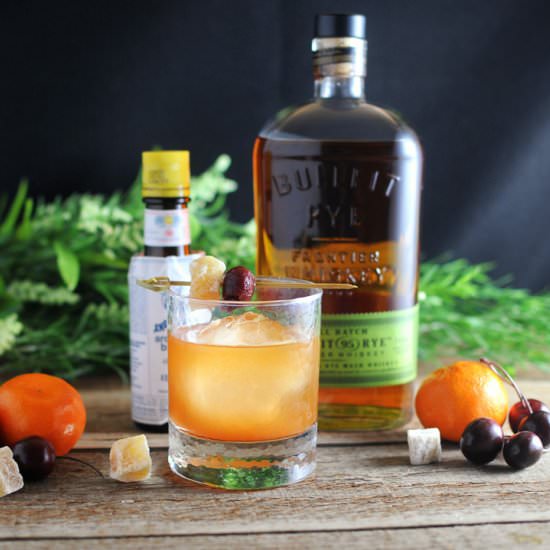 Ginger Clementine Old Fashioned