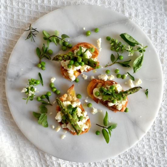 Spring Crostini