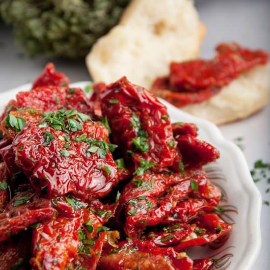 Dressed Sundried Tomatoes