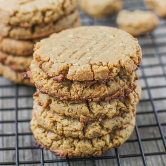 Healthy Peanut Butter Cookies