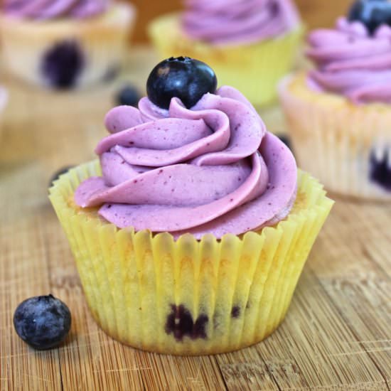 Blueberry Lemon Cupcakes